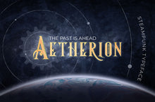 Load image into Gallery viewer, Aetherion Typface