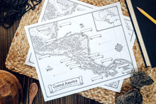Load image into Gallery viewer, Central America - Fillable Map