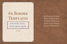 Load image into Gallery viewer, Border Templates in Six Dimensions