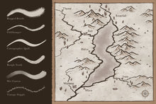 Load image into Gallery viewer, Cartographer's Liner Brush Field Kit