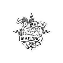 Load image into Gallery viewer, I'd Rather Be Mapping - Sticker