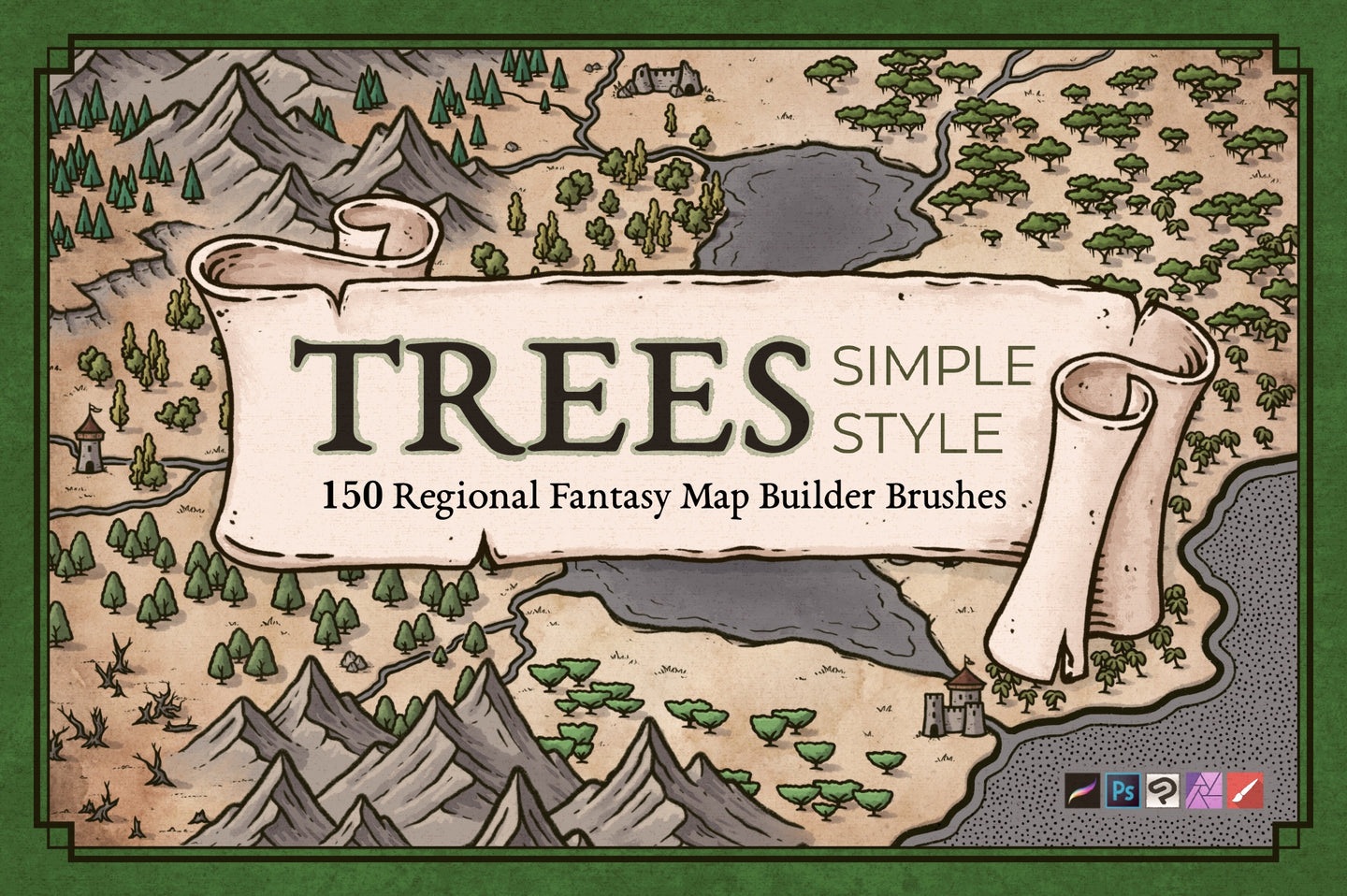 Trees - Simple Style Add-On Pack