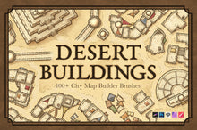 Load image into Gallery viewer, Desert Buildings for City Maps
