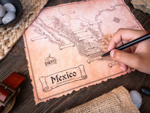 Load image into Gallery viewer, Mexico Fillable Map
