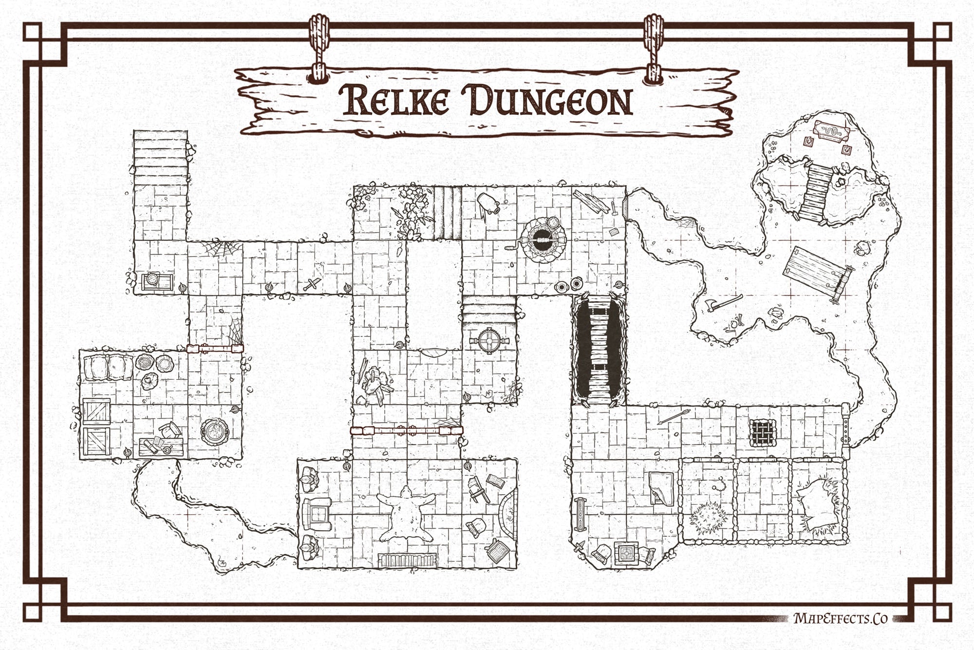 The Dungeon Map Builder Map Effects