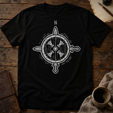 Load image into Gallery viewer, Viking Shield Compass T-Shirt

