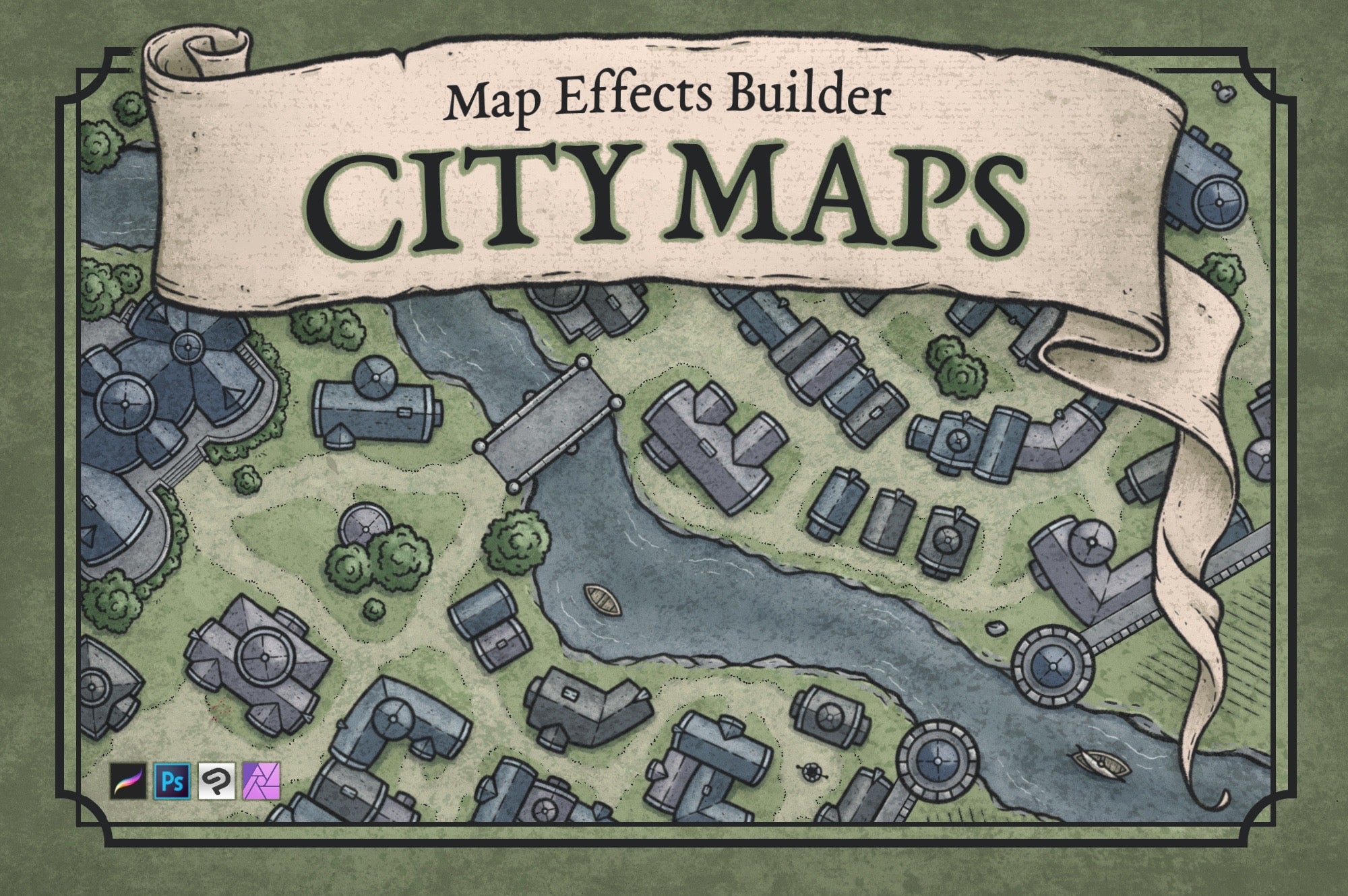 City Map Builder | Map Effects
