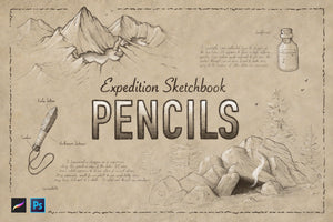 Expedition Sketchbook Pencils